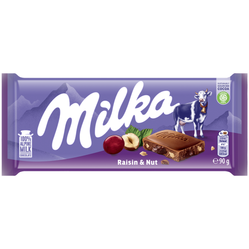 Milka Raisins&Nuts 90g