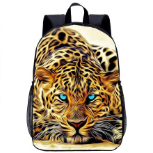 (5) Cheetah Backpack Children's School Backpack Kids Cool Animal 3d Print Travel Laptop Bag 17in School Season Gift For Boys Girls