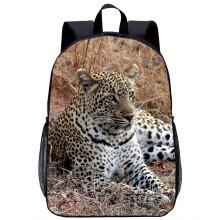 (18) Cheetah Backpack Children's School Backpack Kids Cool Animal 3d Print Travel Laptop Bag 17in School Season Gift For Boys Girls