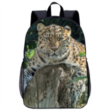 (16) Cheetah Backpack Children's School Backpack Kids Cool Animal 3d Print Travel Laptop Bag 17in School Season Gift For Boys Girls