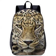 (12) Cheetah Backpack Children's School Backpack Kids Cool Animal 3d Print Travel Laptop Bag 17in School Season Gift For Boys Girls