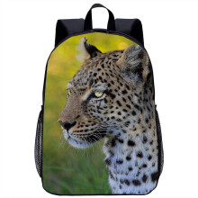 (19) Cheetah Backpack Children's School Backpack Kids Cool Animal 3d Print Travel Laptop Bag 17in School Season Gift For Boys Girls