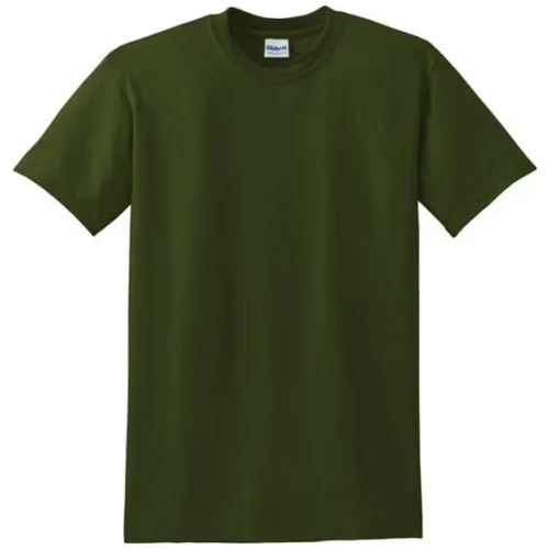 KHAKI bomulds-T-shirt 5-6 år