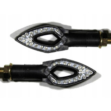Motorcykel LED blinklys pile E9 retningsbestemte blinklys scooter motorcykel