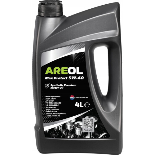AREOL Max Protect 5W-40 motorolie 4L