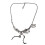 Gothic Ketting Zwart Hard Legering Dames 2