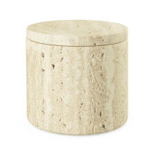 Q-BATH PREMIUM DECOR 1547 kosmetikbeholder travertin