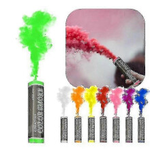 (blue) Colorful Effect Smoke Tube Bottle Studio Car Photography Toy Wedding Halloween Spray-supplies Bomb Smoke-stick-props Party Spray