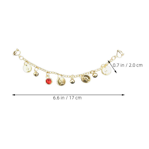 Gouden Neusring Ketting Vrouwen Bij Dansoptreden 1