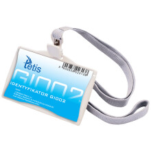 ID-kort på en lanyard 85x35mm TETIS