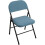 (4pcs, blue) 4 Pcs Folding Chair Split Seat Cover For Wedding Home 1