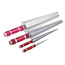 (6.5mm) Conical Feeler Gauge Taper Bore Gauge Hole Size Ruler Stainless Steel Measuirng Tool 1-6.5mm 3-15mm 15-30mm 30-45mm