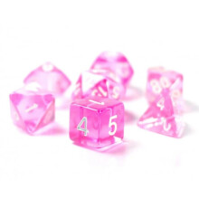 Pony Adventures RPG terningsæt med 7 gennemsigtige terninger