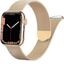 URREM TIL APPLE WATCH 1/2/3/4/5/6/7/8/9/SE 38/40/41mm ROSÉGULD STÅL
