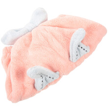 1Praktische Roze Haarwrap Voor Baby's, Comfortabel En Stijlvol