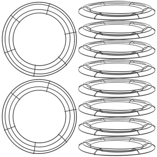 10St Compacte Ronde Krans Frame Voor DIY Bloemstukken