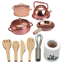 1Set Mini Keukenset Kinder Speelpotten En Pannen Set