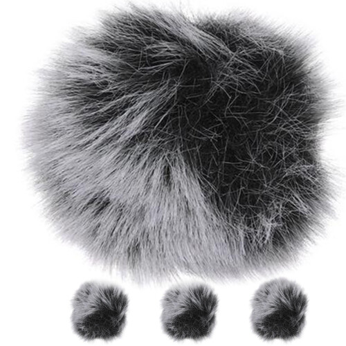 4St Microfoonhoes Winddicht Cover Bescherming Microfoon