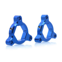(17MM, Blue) Motorcycle Accessories Suspension 14mm 17mm 19mm 22mm Fork Preload Adjusters Wear Resistant  Aluminum  Red 22MM
