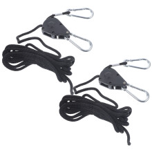4St Draagkrachtige Ophangriemen Met ABS Clips Voor LED Kweeklampen