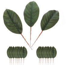 30St Lifelike Magnolia Bladeren Voor Tafeldecoratie En