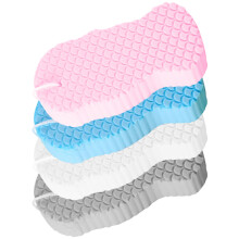 4St Kleurrijke Baby Bad Spons Effectieve Huidreiniging En Comfort