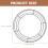 10St Compacte Ronde Krans Frame Voor DIY Bloemstukken 2