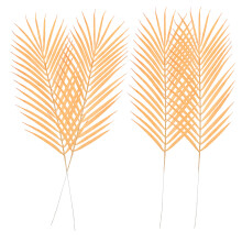 4St Kunstbladeren Voor Bruidsdecoratie, Realistisch En Duurzaam