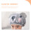 2St Schattige Shower Cap Voor Elastisch En Duurzaam 4