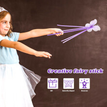 6St Fairy Wands Voor Kinderen Met Vlindervleugels En