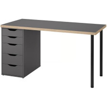 IKEA LAGKAPTEN / ALEX Desk with Drawer 120x60cm