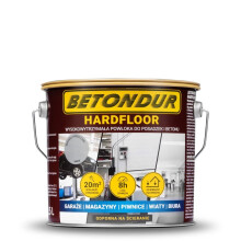 Betondur HÅRDFLOOR Gulvmaling og Beton 2,5L Holdbar Belægning Grå
