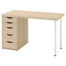 IKEA LAGKAPTEN / ALEX Desk with Drawer 120x60cm
