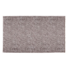 Q-BATH PREMIUM DECOR 1641 blødt brunt badeværelsestæppe 120 x 70 cm mikrofiber