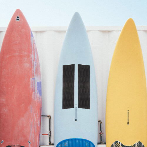 4St Surfboard Anti-Slip Eva Comfort Grijs