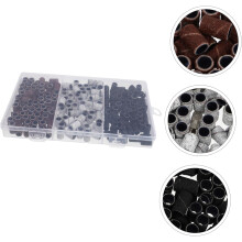 210pcs Electric Manicure Nail Drill Bits Bandas de lixamento para unhas Rodas de lixamento Material de qualidade Cor aleatória