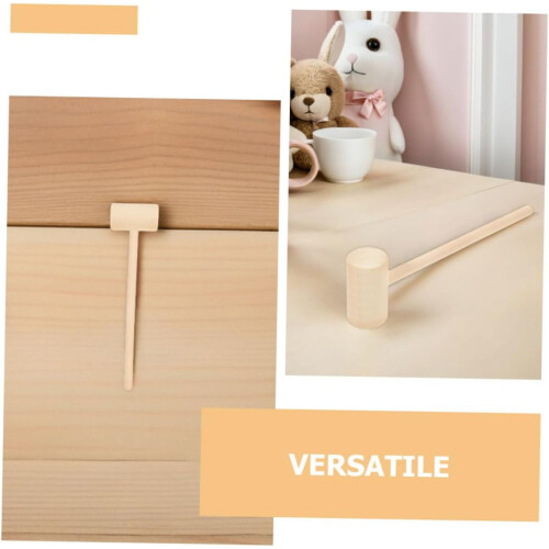 24 stk. mini-trehammere for heltrehammere med glatt overflate 2