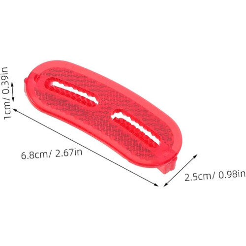 24Pcs Bicycle Spoke Reflectors Set for Mountain Bikes, Reflective Wheel Strips 1