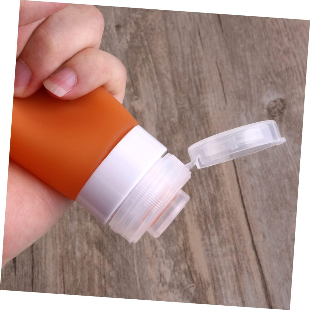 Hkhbjs 3Pcs Travel Silicone Dispensing Bottle Leakproof Shampoo Bottles For Outdoor Use Travel Shampoo Random Color