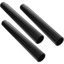 Ensemble de 3 bâtons de relais en alliage d'aluminium de 3,8 cm pour compétition d'athlétisme