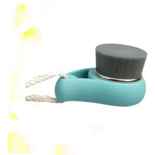 Lot de 3 nettoyeurs de pinceaux de maquillage en bambou nanométrique