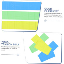 Stück elastische Bänder für Yoga-Widerstandsbänder für Rücken- und Hüftfitness-Krafttraining im Fitnessstudio