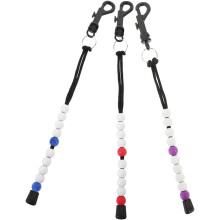 3 pulseras con contador de puntuación de golf, herramienta para contar golpes de golf