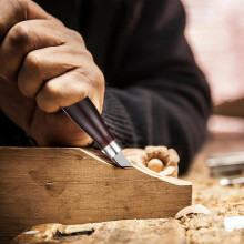 3-teiliges Set aus Holzraspeln mit ergonomisch geformten, stoßfesten und komfortablen Griffen
