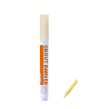 (Off white) Grout Pen Waterproof Tile Pen Bathroom Tile Grout Pen Quick Drying Grout Marker Grout Restoration Pen Tile Grout  White