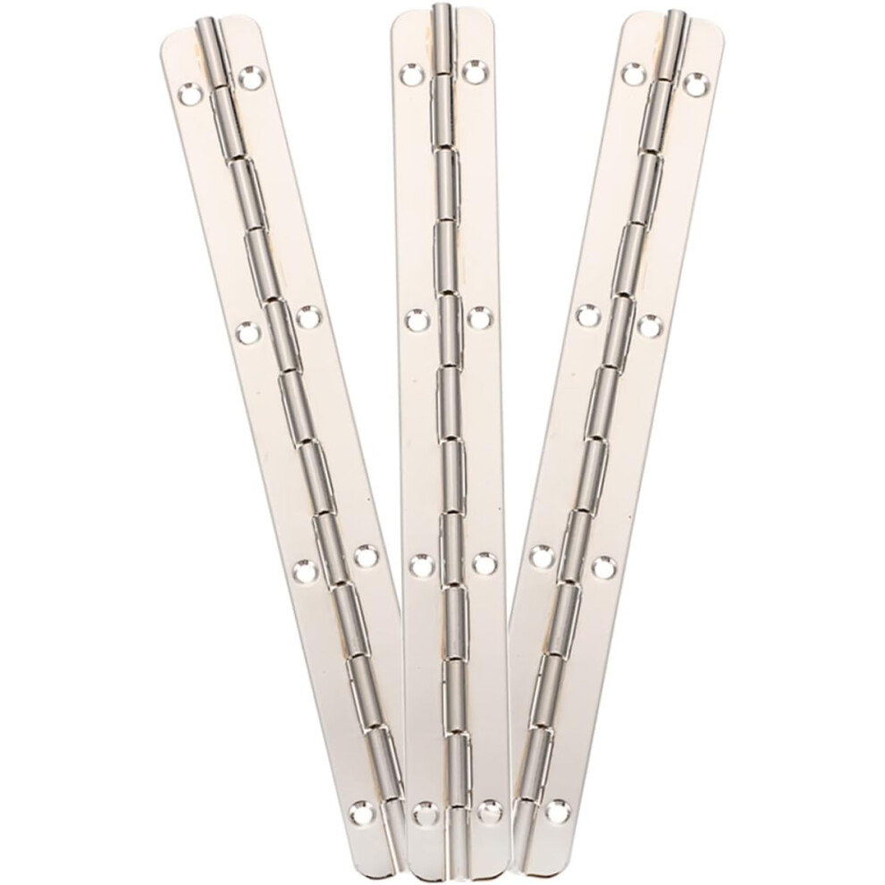 3Pcs Heavy Duty Piano Hinge For Wooden Boxes Flush Hinges Cabinet Hardware 8686962933215