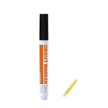 (Black) Grout Pen Waterproof Tile Pen Bathroom Tile Grout Pen Quick Drying Grout Marker Grout Restoration Pen Tile Grout  White