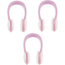 Lot de 3 pinces-nez de natation pour garçon et fille, antidérapantes, confortables et faciles à porter.