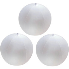 Aufblasbare PVC-Strandbälle für Jungen, Mädchen und Erwachsene, 23 cm große, mattierte Mini-Kunststoffbälle