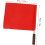 Racing Flags 3pcs Handheld Referee Flags Stainless Steel Red Yellow Green 8